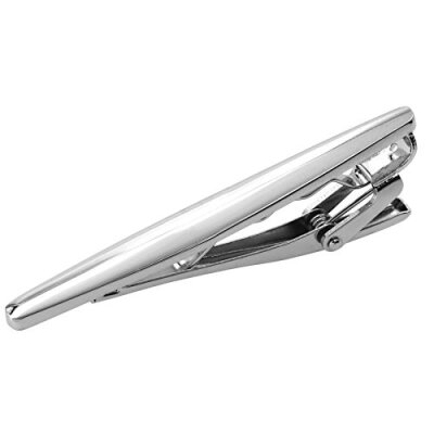 

Yoursfs Slim Tie Clip Stainless Steel Skinny Simple Mens Tie Clip