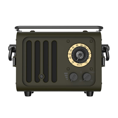 

Elvis Radio радиостроительный блок радио портативный Bluetooth динамик аудио сабвуфер дикий 1-0101BK