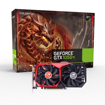 

Colorful Tomahawk GTX1050Ti 4G V2 GTX1050Ti 1366-1468MHz7000MHz 4G128bit GDDR5 Game Graphics