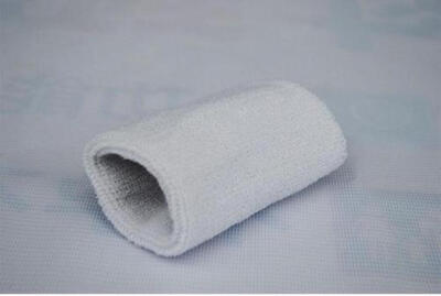 

15cm Basketball Gym Unisex Sports Cotton Sweat Band Sweatband Wristband Wrist C