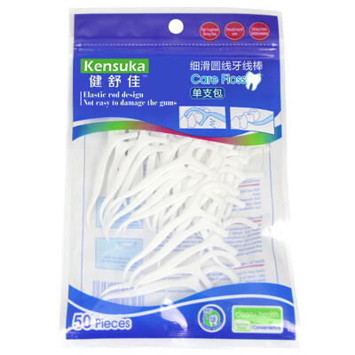 

Kensuke dental floss stick 50 bag new&old packaging random delivery