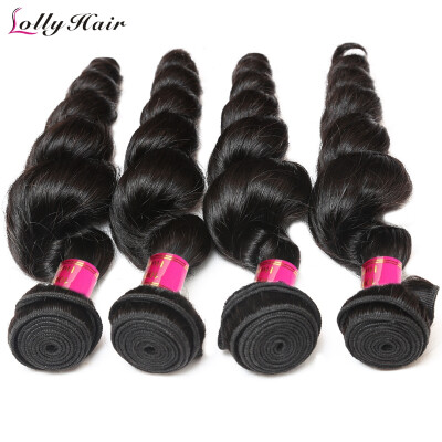 

Loose Curl Human Hair Loose Wave Virgin Hair Good 8A Grade Peruvian Loose Wave Virgin Hair 4Bundles Peruvian Hair Weave Bundles