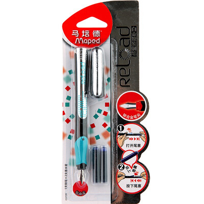 

Maped 221710 Replaceable Ink Tube 10 Tube Black