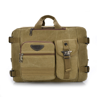 

Fashion casual canvas bags shoulder computer bag multifunction shoulder diagonal Messenger bags Handbags for ladies&men