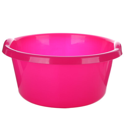 

Jingdong Supermarket Shun Mei plastic pots 34CM European style basin with handle thickened bathroom kitchen multi-purpose basin SM-2060 rose red