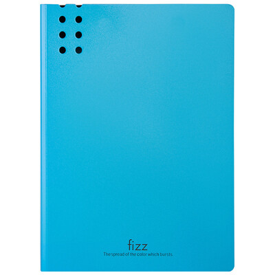 

Fizz thickened A4 long folder folder board color folder file folder office supplies blue A2387