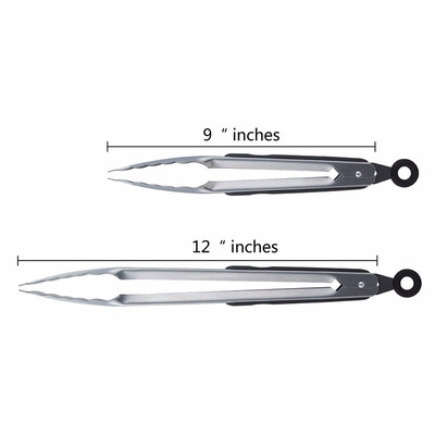 

Outdoor Stainless-steel Locking Kitchen Tongs