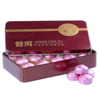 

Китайский Yunnan Mini Pu Er Tea Lotus Leaf Tea Iron Box 75g F108