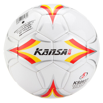 

Madness car stitch football match with the ball on the 5th PVC soccer KS0937 indoor&outdoor ball color random