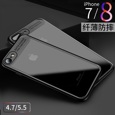 

Анды Dover (STRYFER) 7/8 Apple, телефон оболочка / 8 Дело Кристалл Серии iPhone7 все включена мягкая оболочка падения сопротивления прозрачного акрила - черная