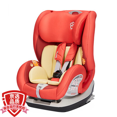 

Baby first Babyfirst car child safety seat September -12-year-old armored fleet enjoy version of ISOFIX3C certification Deep sea blue
