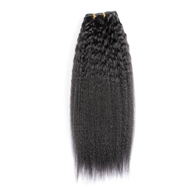 

8A Indian Virgin Hair Yaki Wave 3 Bundles Wet And Wavy Indian Human Hair 100% Unprocessed Human Hair Extensions