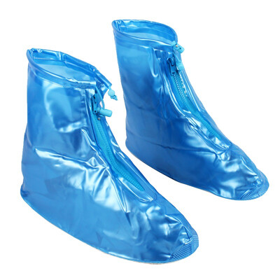 

Jiesheng rain boots rain boots men&women general waterproof anti-skid boots sets thick flat blue 40-41