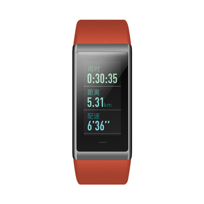 

AMAZFIT M Руки Браслет Рыбы Красный Изысканный цветной сенсорный экран Металлическая поверхностная рама 50 Метров Водонепроницаемый дисплей погоды / Уведомление о содержании WeChat