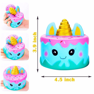 

Outdoor Squishies Slow Rising Jumbo White Unicorn Mousse Cake