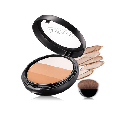 

Very close SKINMATCH tricolor three-dimensional contour repair powder 75g three-color combination of high light shadow shadow bright three-dimensional plastic V face makeup