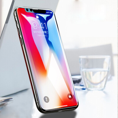 

Защитное закаленное стекло Baseus для iPhone X