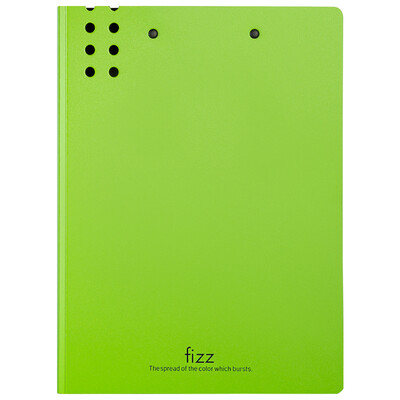 

Fizz thickened A4 double strong folder board color folder file folder office supplies green A2386