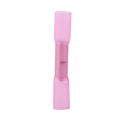

40 pieceslotSuyep Solder Sleeve Heat Shrink Butt Wire Splice Crimp Connector Waterproof Terminals Pink BHT125 22-16 AWG