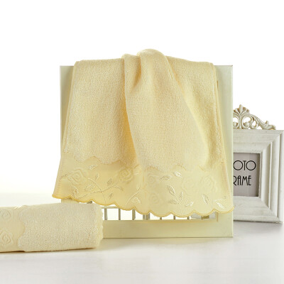 

Bamboo pulp fiber face towel