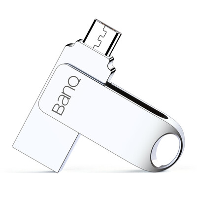 

T60 имеют удаленный OTG наконечник U-бис 16GB USB3.0 + Micro USB интерфейс для всех мобильных компьютеров металла двойной диск U Мелкий белый серебряный издание