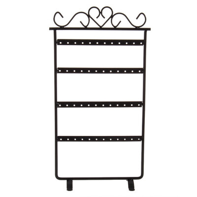 

48 Hole Earrings Ear Studs Jewelry Display Rack Metal Stand Holder Showcase