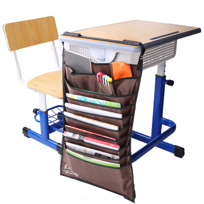 

Effective (deli) 72365 multi-function adjustable desk hanging bag student book bag / rack / hanging book bag black