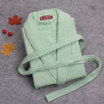 

Xinmeishu cotton bathrobe hotel bathrobe autumn&winter towel material pajamas men&women couples robe adult long bathrobe soft drinking indoor&outdoor swimming hot spring clothes