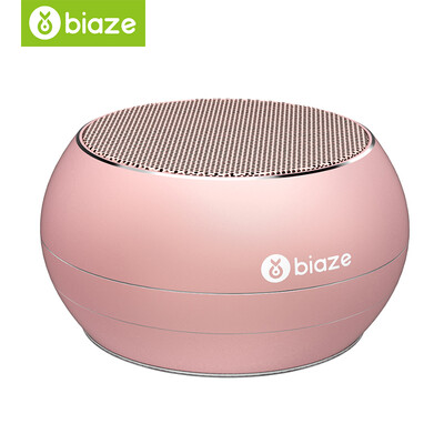 

Би Диас (BIAZE) динамик DY01 Bluetooth беспроводной аудио портативный динамик телефона карточки музыкальный плеер розового золота