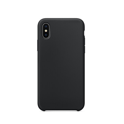 

Wei Ji liquid silicone phone shell iPhoneX phone shell Silicone phone shell black for iPhone X