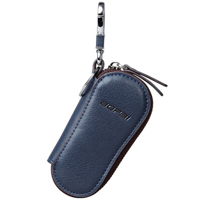 

BOPAI Business Key Bags Men&39s Zipper Key Buns Cowboy Men&39s Large Capacity Car Key Bags Brown 304-05101