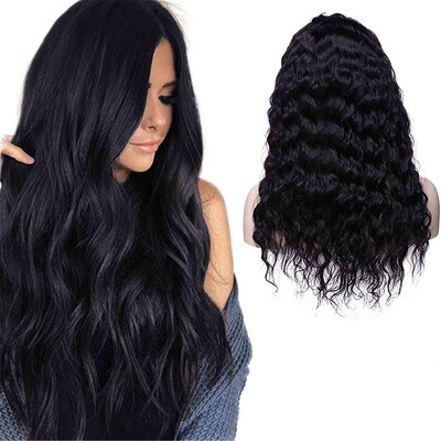 

Lace Front Human Hair Wigs Water Wave Straight Virgin Human Hair Wigs With Hair Wigs For Women With Baby Hair