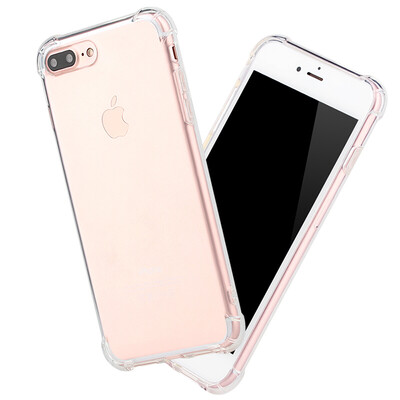 

Stiefer STRYFER Apple 7 8Plus phone shell iPhone7 8plus protective cover TPU all-inclusive airbag shatter-resistant soft shell phone case - white