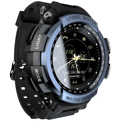 

LOKMAT MK28 Smart Watch 114inch Screen BT40 Life Waterproof Pedometer Calories Alarm Sports Men Smartwatch for Android 60 iOS