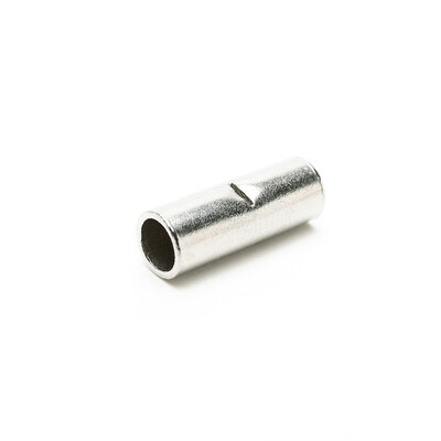 

100 pieces/lot)Suyep Non-insulated Butt Wire Cable Connector Terminal 4-6mm² 12-10 AWG BN5.5