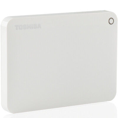 

Toshiba TOSHIBA V8 CANVIO high-end sharing 25-inch mobile hard disk USB30 500G fresh white
