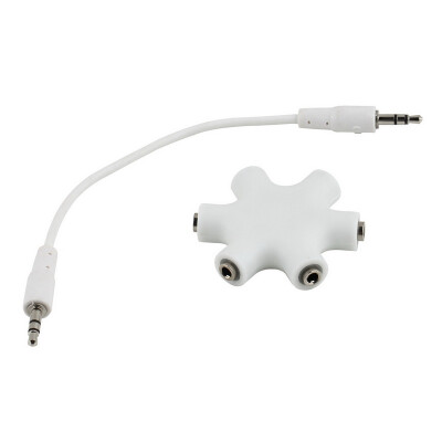 

New Headphone Splitter Cable 3.5mm Audio Sound For iPhone iPod iPad MP3 PC