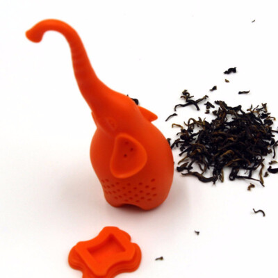 

Outdoor Silicone Tea Infuser Tea Strainer Herbal Spice Filter Diffuser Random color