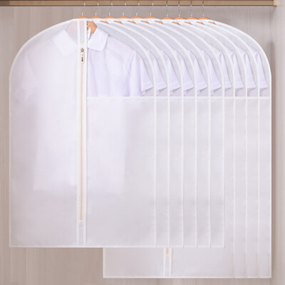 

Bicoy Oxford cloth dust cover storage bag water laundry sorting bag hanging bag 4 large 6 in pure white
