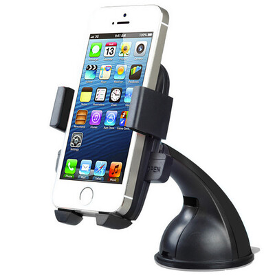 

Love ant ianttek A80 car navigation car bracket suction cup mobile phone bracket car automatic lock multi-function bracket black