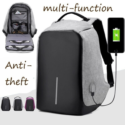 

Luminous Backpack Fashion Casual Laptop Anti-theft Notebook School Bag with USB Charging Port