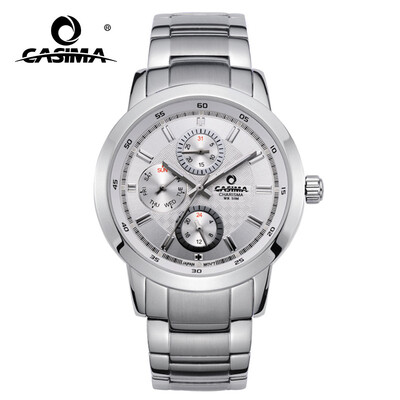 

Мужские часы для бизнеса Роскошные часы для брендов досуг Топ моды кварцевые наручные часы мужские водонепроницаемые CASIMA #