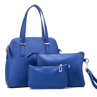 

Aliwilliam® Brand new women leather handbags candy color handbag ladies' shoulder bag mother messenger bag composite bags 3 b