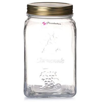 

Jingdong Supermarket] Pasabahce glass sealed tank transparent storage tank 1 only 500ml lemon honey glass jar 80384
