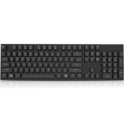 

CoolerMaster flame gun series CK370 mechanical keyboard (tea axis) Cherry axis