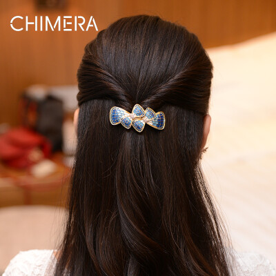 

Chimera (CHIMERA) hair accessories hair night dream bow clip hair clip blue