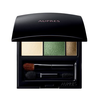 

Oupo Lai (AUPRES) eye shadow three-color eye shadow 4g (102 earth light brown) (delicate skin-friendly, easy to extend