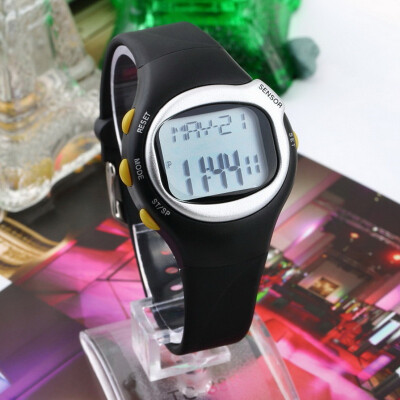 

Pulse Heart Rate Monitor Wrist Watch Calories Counter Sports Fitness Exercise