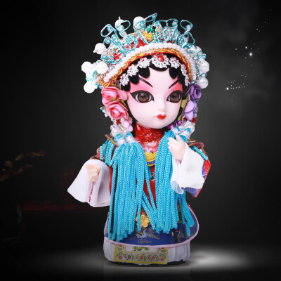 

Weilong Peking Opera Deaf Doll Puppet Decoration Chinese Style Features Craft Gifts Foreign Affairs Abroad Gifts Send Foreigners Friends Yang Guifei