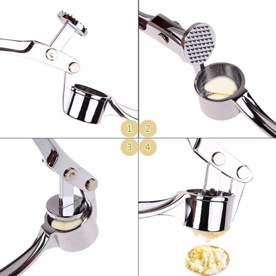 

Outdoor Garlic Mincer Professional Kitchen Stainless Garlic Press